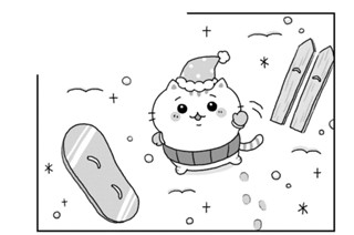 15話 雪好きなねこもいるんやで 표지
