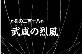 その二百十八 武威の烈風 표지