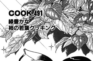 緑豊かな柿の若葉クッキング 표지