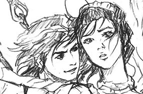 休載イラスト 표지