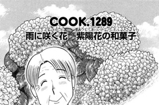 雨に咲く花 紫陽花（あじさい）の和菓子 표지