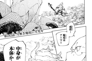 第２４２話 月無き地底に月光を 표지