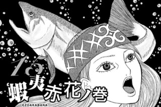 15화 １５ 蝦夷赤花ノ巻 ＥＺＯＡＫＡＢＡＮＡ 표지