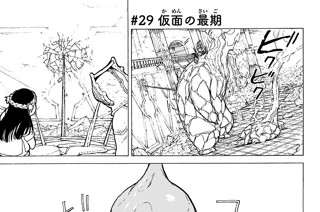 ＃２９ 仮面の最期 표지