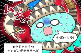 第７話 オレゴンガラガラヘビとカリフォルニアジリス 표지