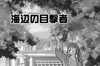 海辺の目撃者 표지