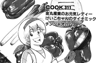 金丸産業のお元気レディーけいこちゃんのダイナミックチンジャオハムスー 표지