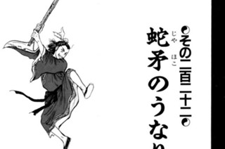 その二百二十ニ 蛇矛のうなり 표지