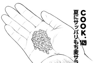 夏にサッパリもち麦サラダ 표지