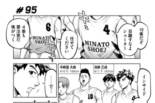 ＃９５ 青葉のバスケ 표지
