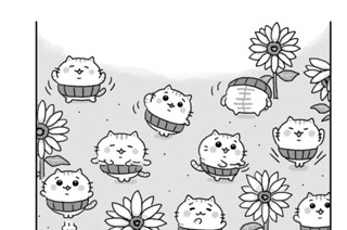 22話 おじねこは毎日が夏休みやで 표지