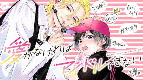 愛がなければアイドルできない 표지