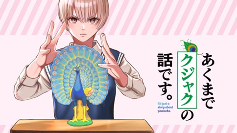 あくまでクジャクの話です。 표지